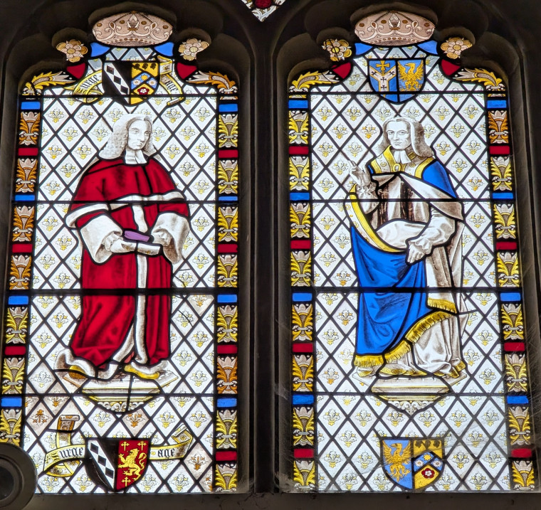 Bocking Church Stained Glass Judges 7 October 2025 Copyright: William George