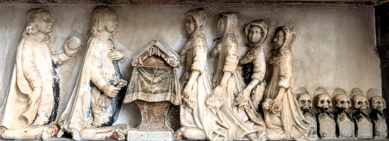 Clavering Church Monument H 5 August 2025 Copyright: William George