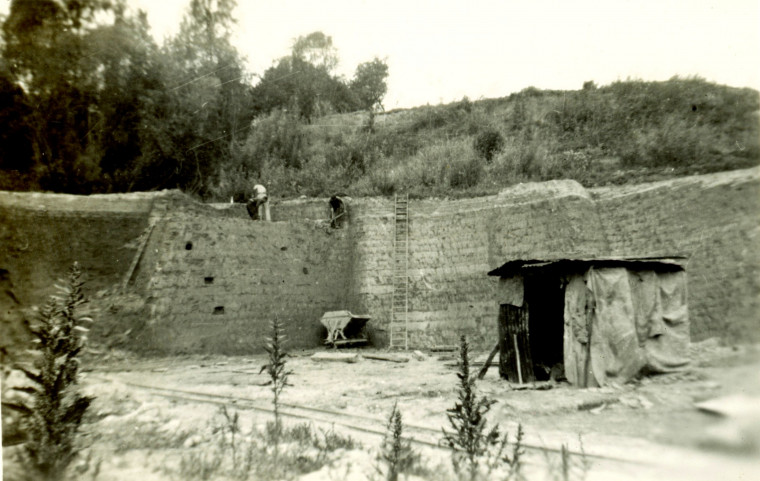 Marks Tey Clay Pit 1954 Copyright: C W Gurton Rural Crafts in Essex 1954