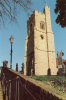 Leigh on Sea St Clement Church West End Post Card 