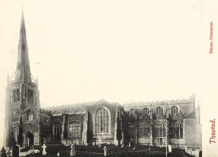 Thaxted Church Postcard Copyright: William George