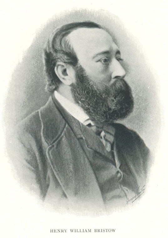 Henry William Bristow 1817 to 1889 Geologist Copyright: Essex Field Club Archive