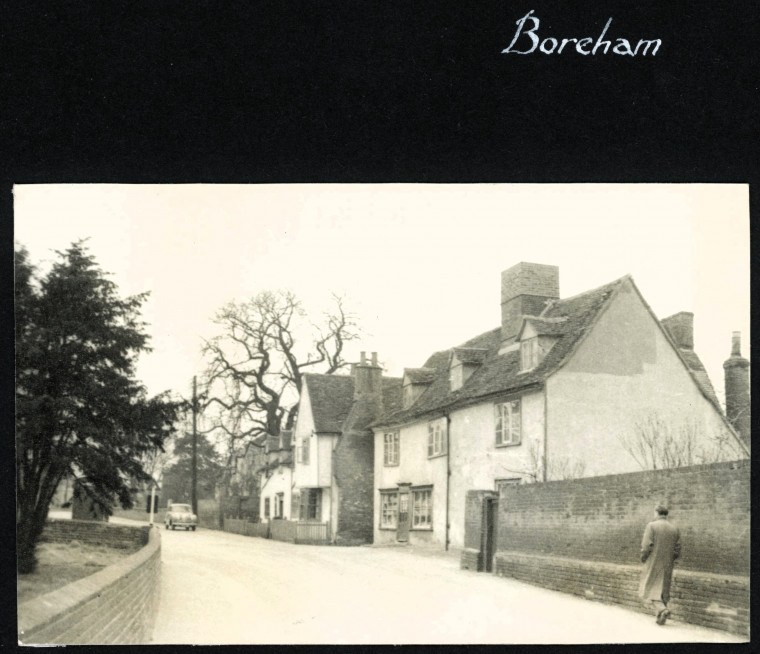 Boreham shops and cottages1955 Photograph Album Copyright: Photograph Album