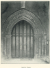 Witham Church South Door 1911 Fowler