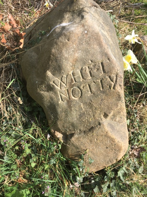 Inscription on the Friars Farm Boundary Stone -2 Copyright: Gerald Lucy