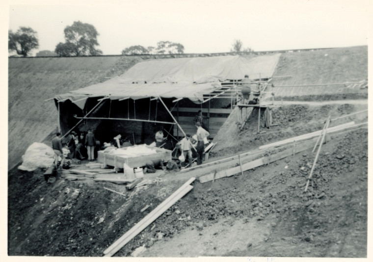 Aveley Mammoth Excavation 1964 6 Copyright: Graham R Ward Archive 