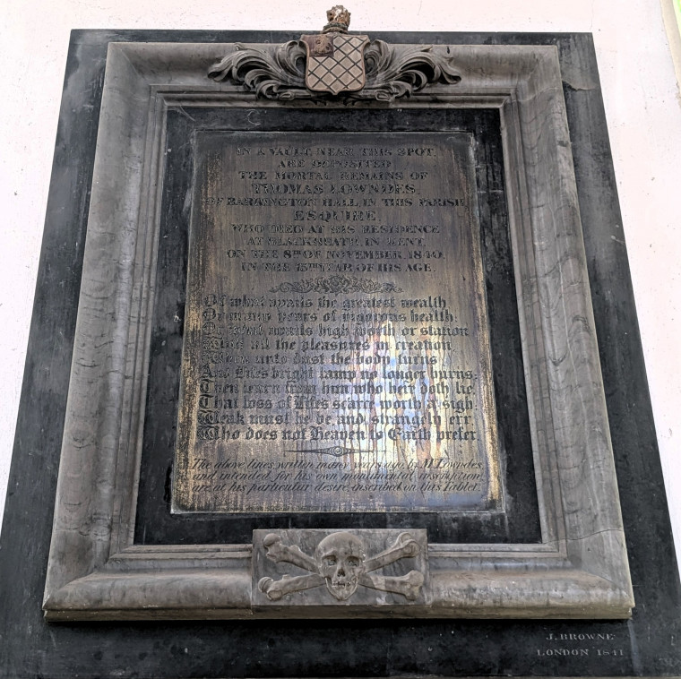 Hatfield Broad Oak Church Wall Memorial 27 June 2025 Copyright: William George