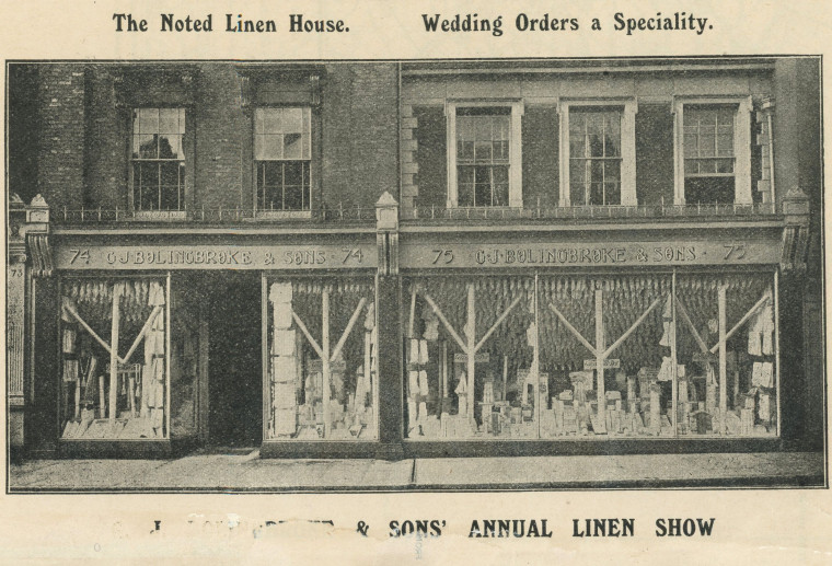 Chelmsford G J Bolingbroke Advert 1908 Copyright: Homeland Chelmsford 1908