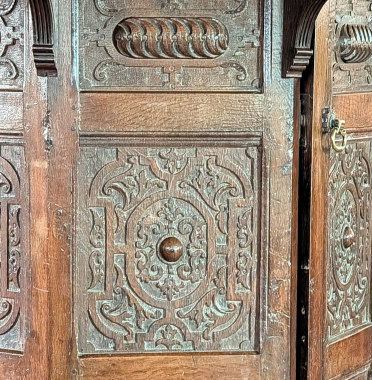 Matching Church Pulpit Detail 9th August 2025 Copyright: William George