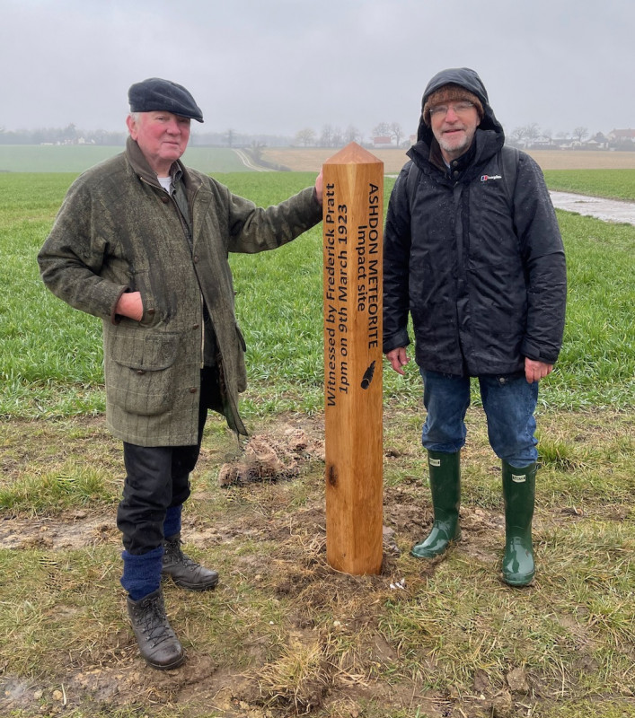 Mike Howgate and Gerald Lucy on the centenary 9th March 2023 Copyright: Phil James