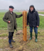 Mike Howgate and Gerald Lucy on the centenary 9th March 2023 