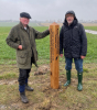 Mike Howgate and Gerald Lucy on the centenary 9th March 2023  