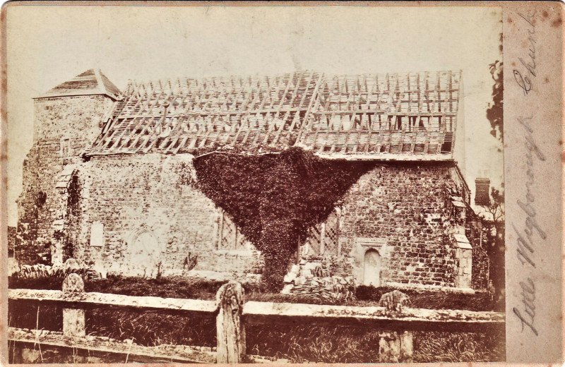 Little Wigborouh Church Photograph Essex Earthquake 1884 Copyright: William George