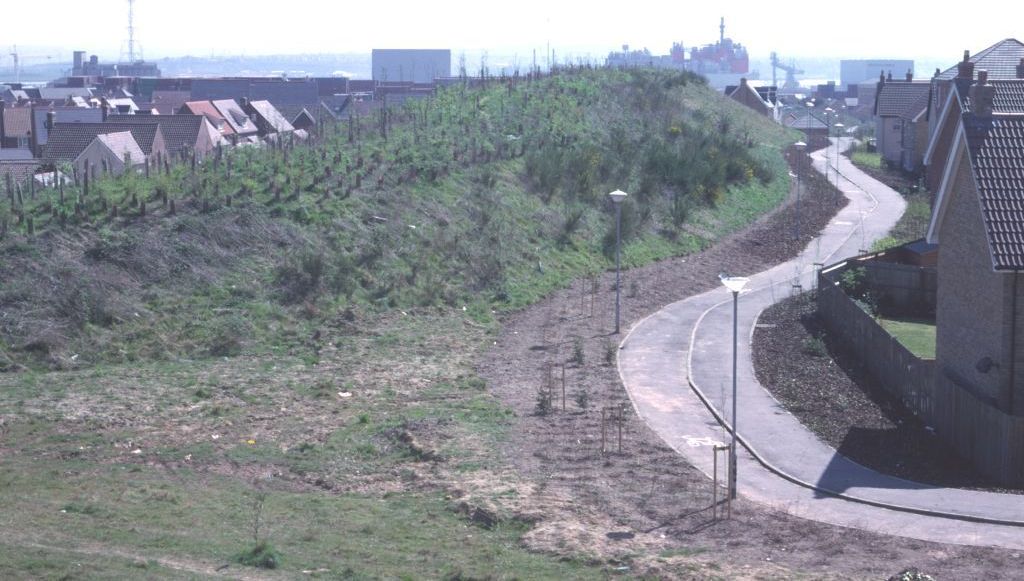 Mill Wood Pit open space now Copyright: Peter Harvey