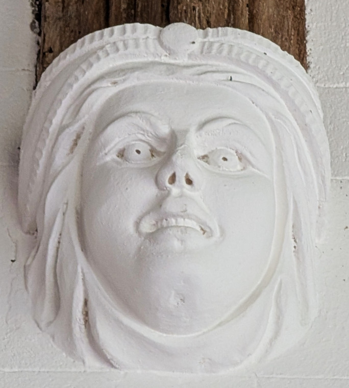 Clavering Church Corbel 8 5 August 2025 Copyright: William George