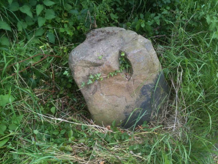 Ridgewell erratic boulder 2 Copyright: Gerald Lucy