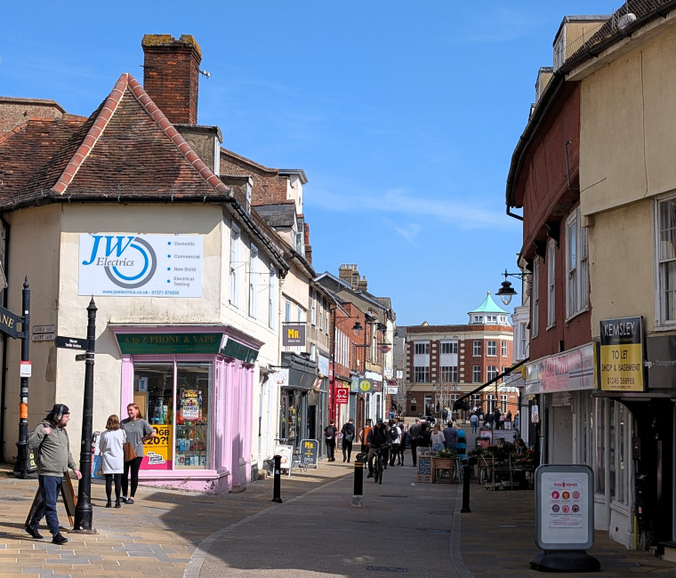 Braintree Street View  4 April 2025 Copyright: William George
