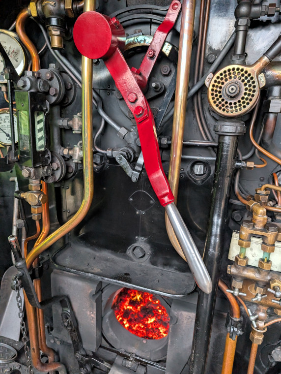 Ongar Station Train Engine 5th May 2025 Copyright: William George
