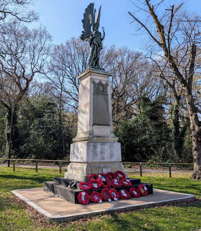 Wanstead War Memorial 27 March 2025 2 Copyright: William George