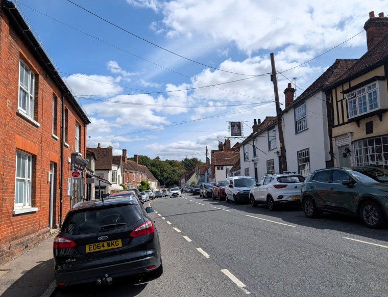 Castle Hedingham Main Road 8th August 2025 Copyright: William George