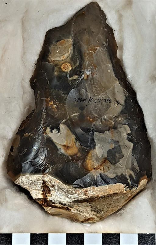 Acheulean handaxe 1 Copyright: William George