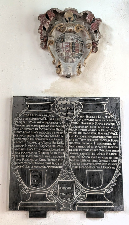 Clavering Church Barlee Monument 5 August 2025 Copyright: William George
