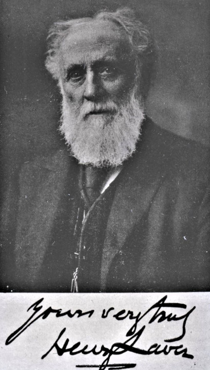 Dr Henry Laver EFC President 1892 Copyright: William George