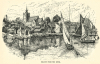 Maldon from the River Essex Holidays Lindley 1898