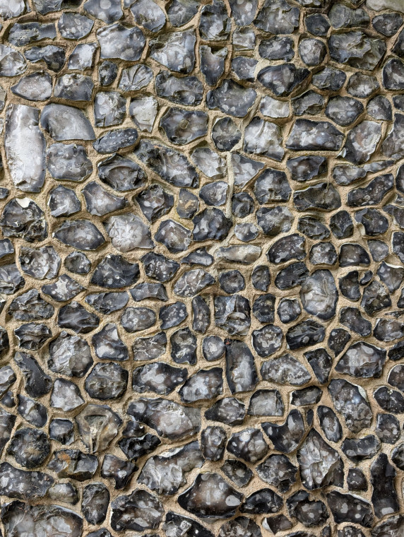 Hutton Church Knapped Flint Fabric 19 August 2025 Copyright: William George