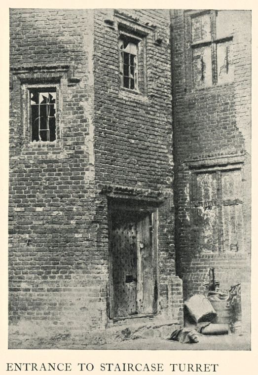 Eastbury House Entrance to Staircase Turret 1917 Copyright: London Survey Committee 1917