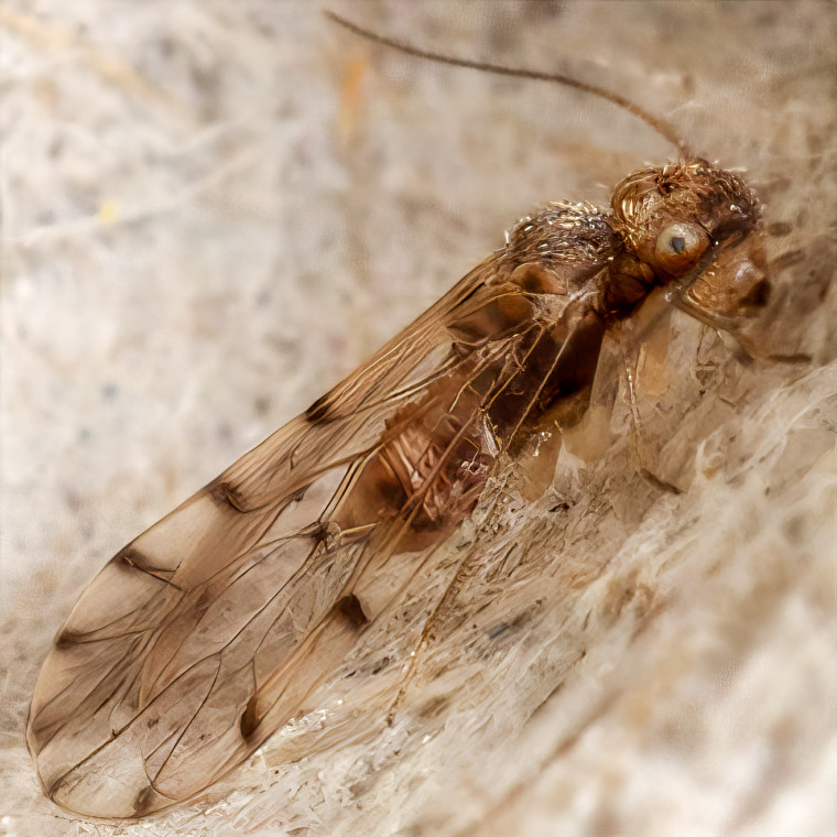 Ectopsocus petersi 22-08-2025 Copyright: Bill Crooks