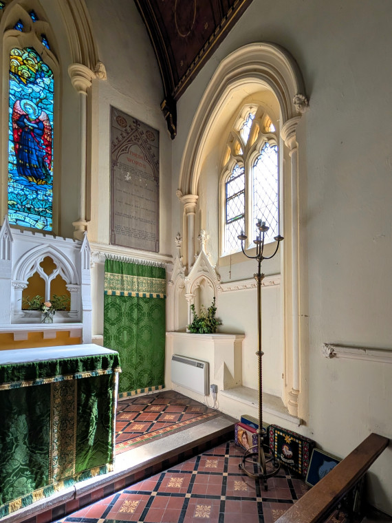 Matching Church South East of Chancel 9th August 2025 Copyright: William George