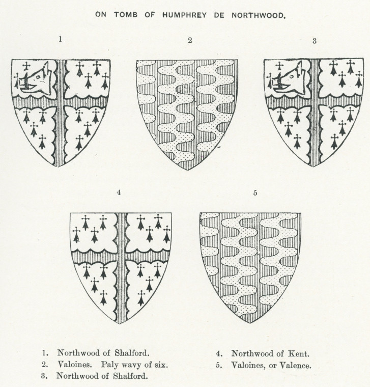 Northwood Tomb Arms F F Law 1898 Copyright: Florence Law Shalford Church 1898
