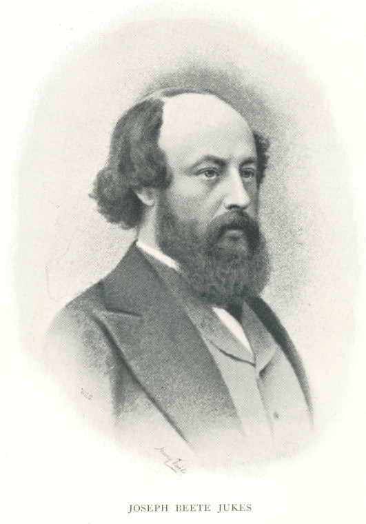 Joseph Beetes Jukes 1811 to 1869 Geologist Copyright: Essex Field Club