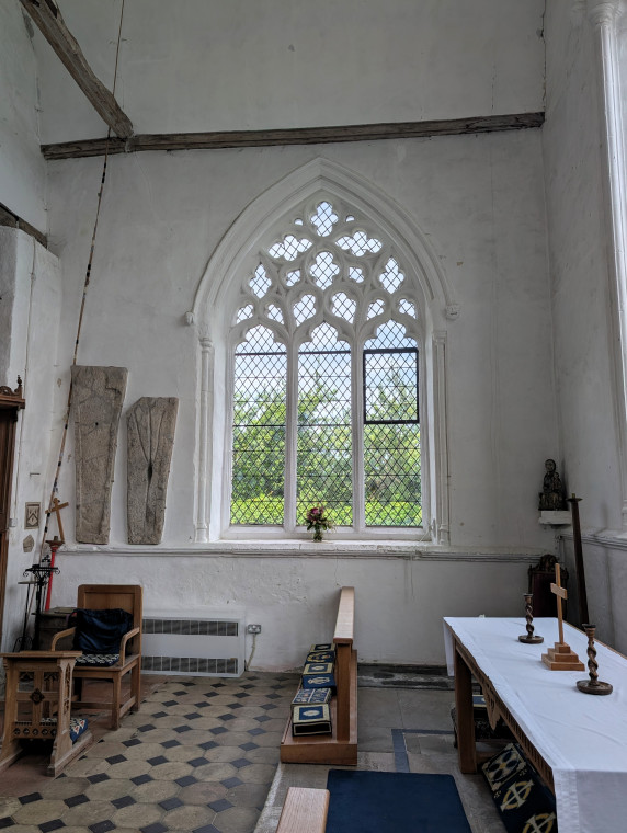 Tilty Church Chancel North Window 17 June 2025 Copyright: William George
