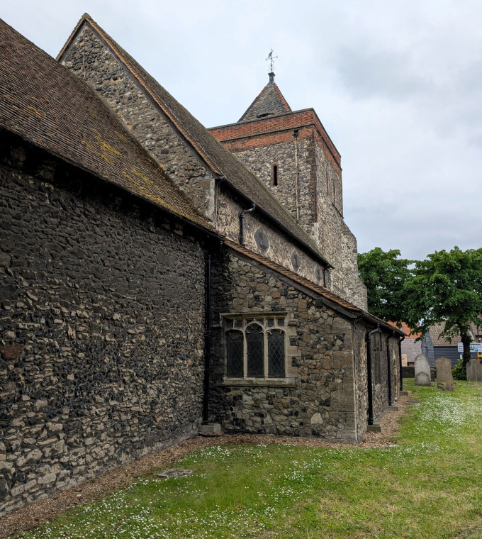 Rainham Church North side 22 May 2025 Copyright: William George