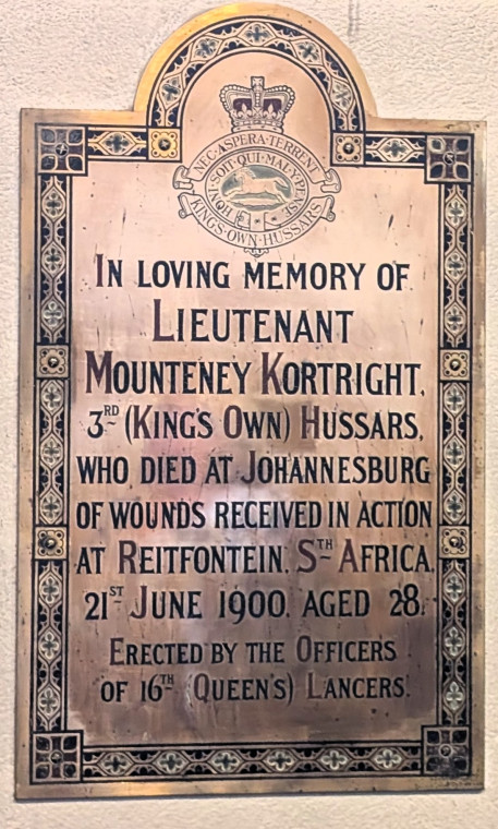 Fryerning Church Kortright Memorial 31st May 2025 Copyright: William George