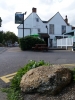 The puddingstone by the Yew Tree Inn at Manuden. 