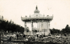 Westcliff on Sea Bandstand Black and white Post card 