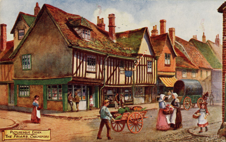 Chelmsford The Friars Post Card Copyright: William George