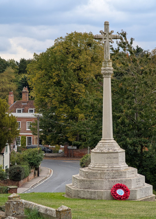 Sible Hedingham Church War Memorial 28 August 2025 Copyright: William George