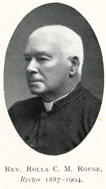Rayleigh Rev Rolla C M Rouse Rector 1887 to 1904 Copyright: A C Girdlestone Fryer 1908