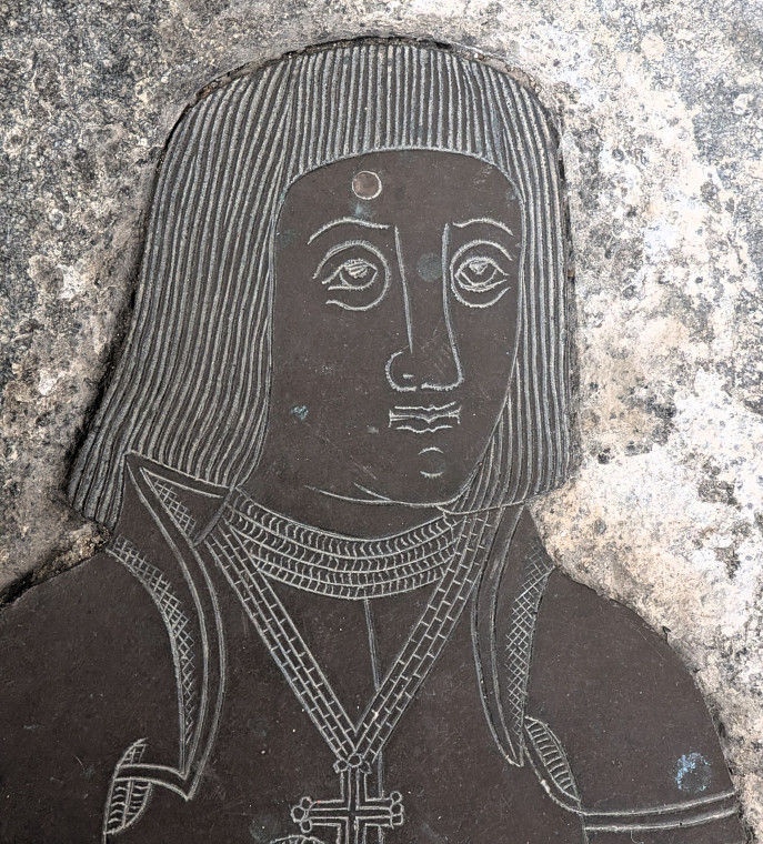 Tilty Church Head of Man 17 June 2025 Copyright: William George