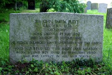 Gravestone of Sir John Smith Flett (1869-1947) Copyright: unknown