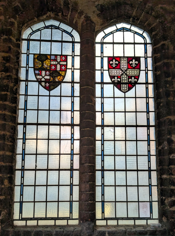 Castle Hedingham Church Two Light Window 8th August 2025 Copyright: William George