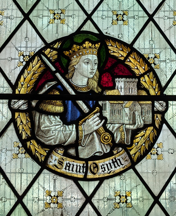 Bocking Church Stained Glass St Osyth 7 October 2025 Copyright: William George