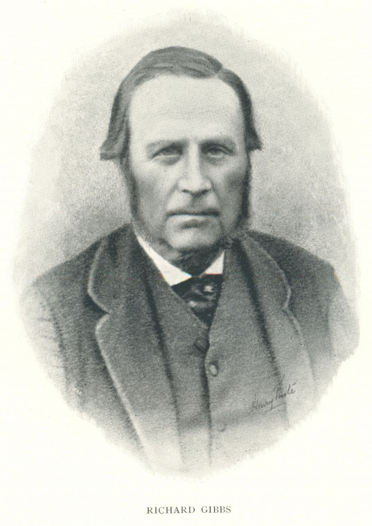 Richard Gibbs 1815 to 1878 Fossil Collector Copyright: Essex Field Club
