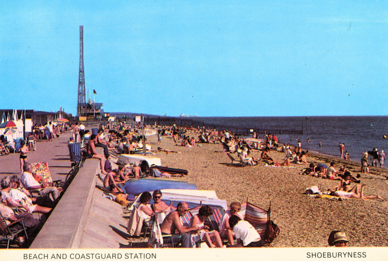 Shoeburyness Beach and Coastguard Station Copyright: William George