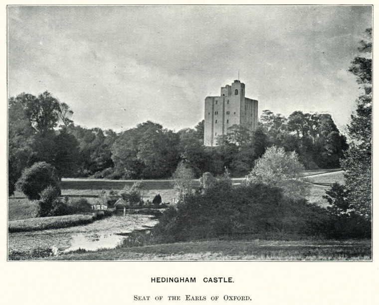 Hedingham Castle View Florence Law 1898 Copyright: Florence Law Shalford Church 1898