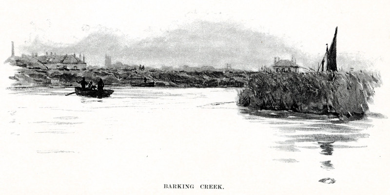 Barking Creek Essex about 1890 Copyright: William George